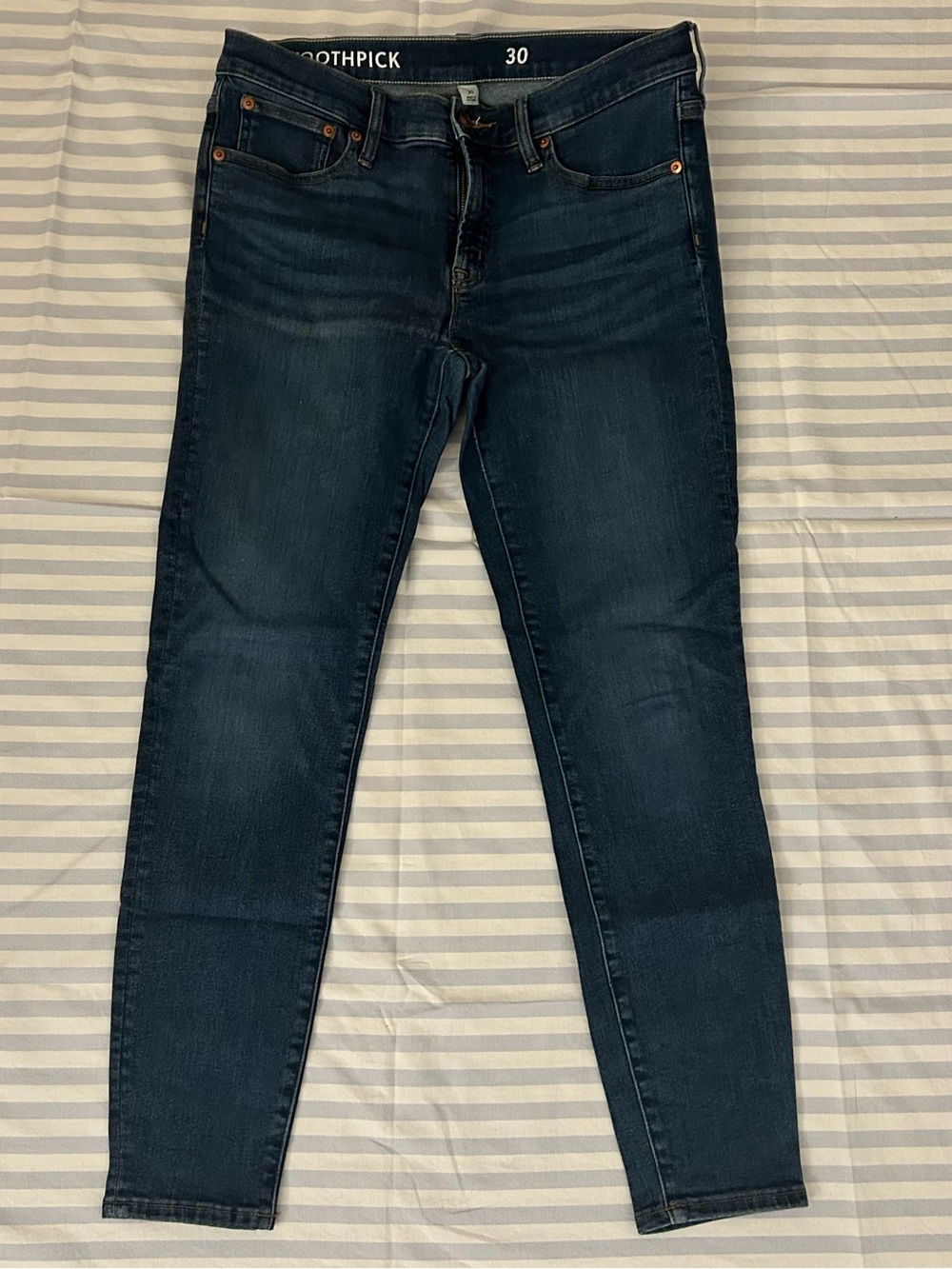 J. Crew Dark Blue Skinny Jeans